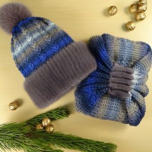 Набор головной убор и снуд