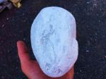 Мраморный природный камень, галтованный 20 кг фр 130-200мм