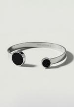 Аромабраслет "АГАТ" жесткий, серебро ABA2403MSI