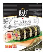 Морская водоросль Суши-Нори пак 28г*6шт. (10 листов) "Sen Soy"
