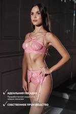 D0116 ПЕРСИКОВЫЙ КОМПЛЕКТ БЕЛЬЯ