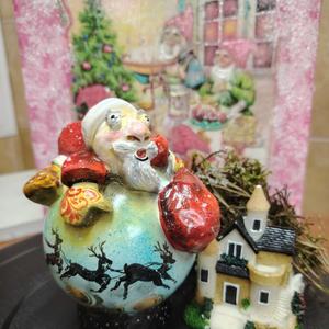 Дед мороз на луне