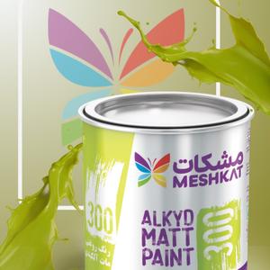 Алкидная матовая краска