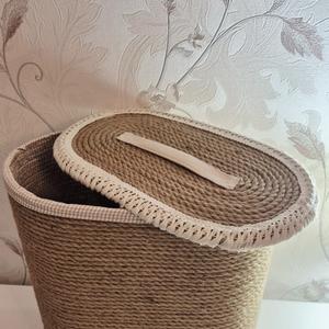 Корзина для хранения с крышкой