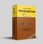 Сухая смесь Пескобетон М300 Строители