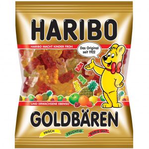 Жевательный мармелад Haribo Goldbaren, 100 г. (Германия)