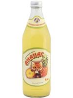 Лимонад Карачаевский (Лисенок) — вкус Ананас 0,5л стекло (упаковка 0.5л х 20шт.) limonad_lisenok_ananas_0.5_20_fbs
