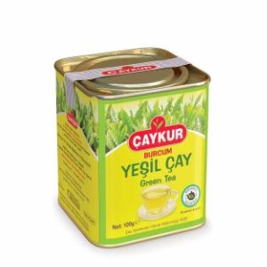 CAYKUR / 100гр / Чай зелёный листовой Бурчум (Burcum) / 24шт в коробке