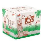 Кокосовое молоко 17-19% жирности, ACP Vico Rich (в коробках: 12шт*1л., 24 шт. *0,33л)