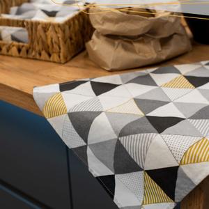 Полотенца из рогожки