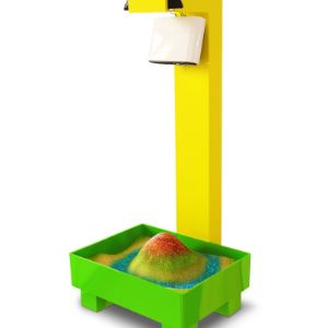 Интерактивная песочница умный стол - &#34;Островок&#34;, цвета зеленый - желтый