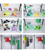 Купальники женские, лоты по 50 и 100 единиц, бренд F**K