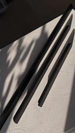 Ручка торцевая черная U-515 NEW торцевая