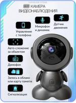 Камера видеонаблюдения Superior Store поворотная + App / умная Wi-Fi видеоняня беспроводная радионяня