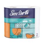 Бумажное полотенце Smarti 2-ух слойное 2 шт