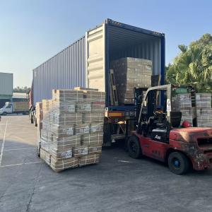 погрузка в контейнер