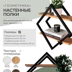 Настенные полки «Геометрика»
