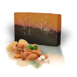 Мыло миндаль. Натуральное мыло с экстрактом миндали, сделанное на основе минеральной грязи Мёртвого моря. Тщательно очищает, питает и увлажняет кожу. 