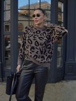 Свитер ТММ леопард леопард