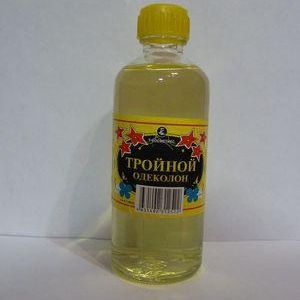 одеколон тройной. 