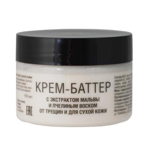 Крем-баттер от трещин и сухой кожи, 100 мл. .устраняет сухость и шелушение кожи, ускоряет процесс регенерации, быстро заживляет трещины, улучшает барьерную функцию кожи.