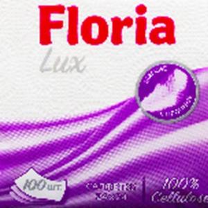 Салфетки бумажные "FLORIA LUX" 100шт
код товара 1256458