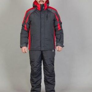Мужской лыжный утепленный костюм М 26. Состав: ткань полиэстр 100%

Наполнитель: куртка -  файбертек 120, холофан 150; брюки - синтепон 120.

Цвет:  т. серый - графит; с. серый - графит; синий-синий; т. красный - графит.
