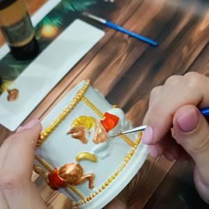 Шкатулка-карусель