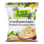 Кокосовые чипсы KING ISLAND, 40 г