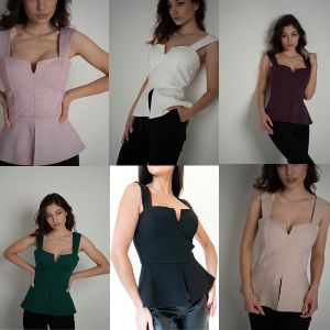 Топ с баской: 950