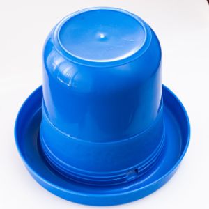 Поилка вакуумная (5,8 л), пластик (синяя)