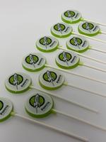 Леденец с картинкой поверх 4 см.