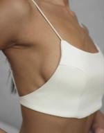 Топ летний, белый