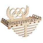 Медальница деревянная мотивационная наградной подарок спортсмену для медали medal-777