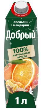 Сок Добрый 1л апельсин