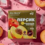 Конфеты (леденцы) без сахара Kiss Delice со вкусом Персика, 50 гр 4665272351746