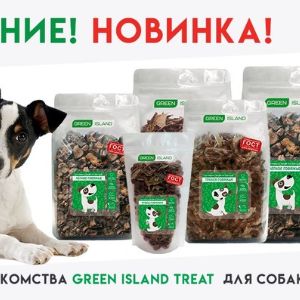 GREEN ISLAND TREAT - натуральные лакомства для собак.