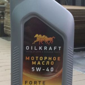 Масло моторное синтетическое Oil Kraft FORTE 5w-40, кан. 1л