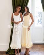 Платье с оборками внизу Buravova brand 56762810