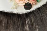 Наращивание волос Nasa Hair Перо Уток черного цвета Премиум вьетнамские девственные человеческие волосы 0008