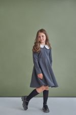 Школьное платье, платье для школы, школьная форма 4season с воротничком 10020