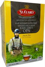 Чай черный цейлонский байховый крупнолистовой с ароматом бергамота St. Clair's 100 гр. EARL GREY OPA, St. Clairs