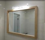 Зеркало подвесное из массива ясеня