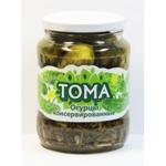 Огурцы маринованные "Тома" ООО "Жемчужина Запорожья"