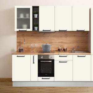 Модульная кухня из ЛДСП, возможны варианты декора и фурнитуры