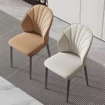 Стул для обеденного стола Yi Fanke 432 Светло-серый, оранжевый