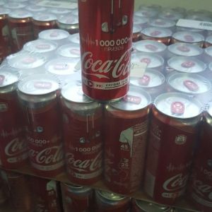 Кока-кола(РФ) 0,33
В блоке 24 шт.
Цена за блок 500 руб.