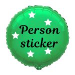 Person.Sticker — виниловые наклейки, интерьерные, на авто, на шары