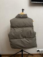 Жилет демисезонный 44 серый