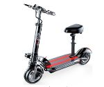 LEADERS Foldable Electric Scooter, 50 Km/h Top Speed, 40 Km Range, 400W Motor, LCD Display, Anti-Theft Alarm, Mobile Charger, Unisex, With Seat | Q8 202563